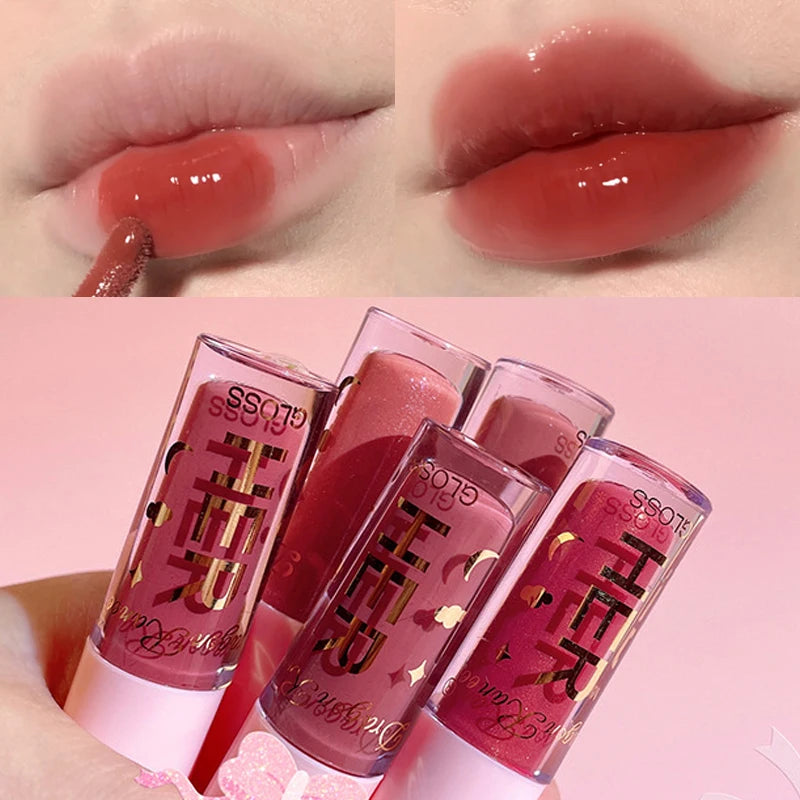 Moisturizing Glitter Lip Gloss – Non-Stick Liquid Lipstick