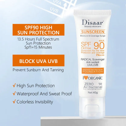 High SPF Sunscreen – Facial & Body Sun Cream