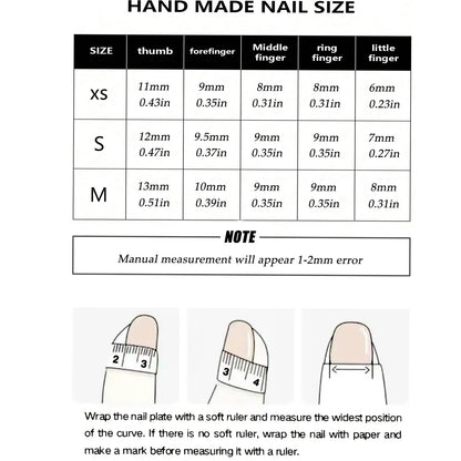 Y2K Almond French 3D Flower Glossy Fake Nails 10PCS