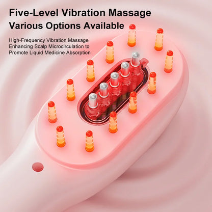 Electric Light Massage Scalp Comb