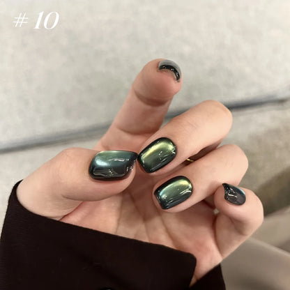 MIANEL 12ml Green Cat Eye Magnetic Gel Polish
