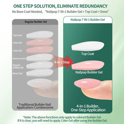 Nailpop Builder Gel Nail Polish