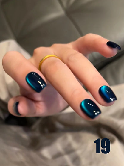 MIANEL 12ml Green Cat Eye Magnetic Gel Polish