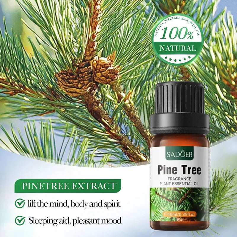 Organic Essential Oils for Diffuser, Hair & Skin