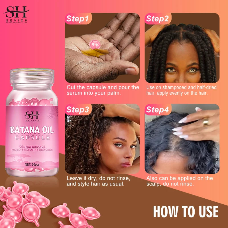 Pure Batana Oil – Hair Loss & Growth Treatment