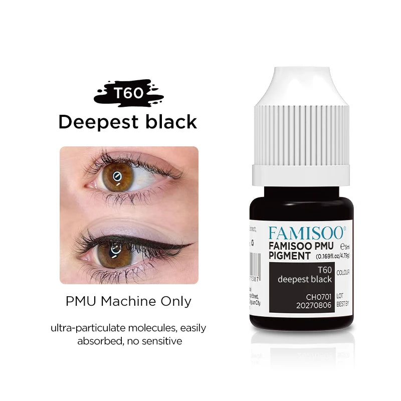 Professional Microblading Ink for Eyebrows & Eyeliner