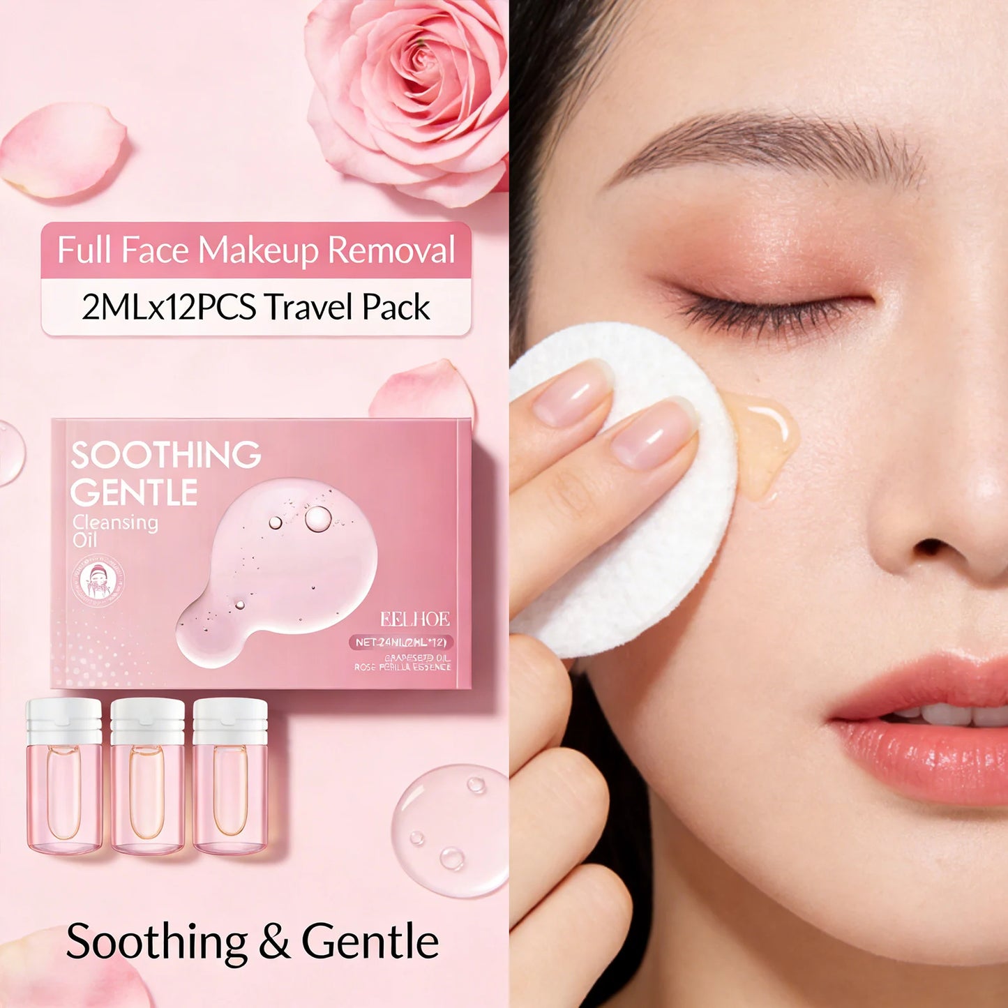 Soothing Makeup Remover Oil for All Skin Types