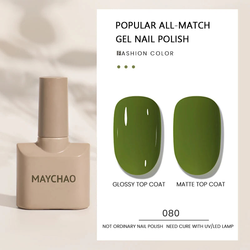 MAYCHAO 12ML UV LED Semi-Permanent Gel Polish