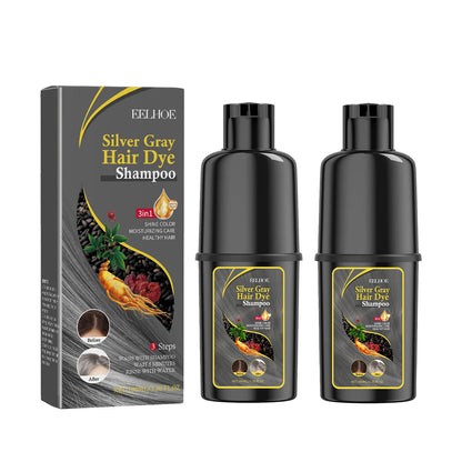 EELHOE Silver Gray Hair Dye Shampoo – 100ml