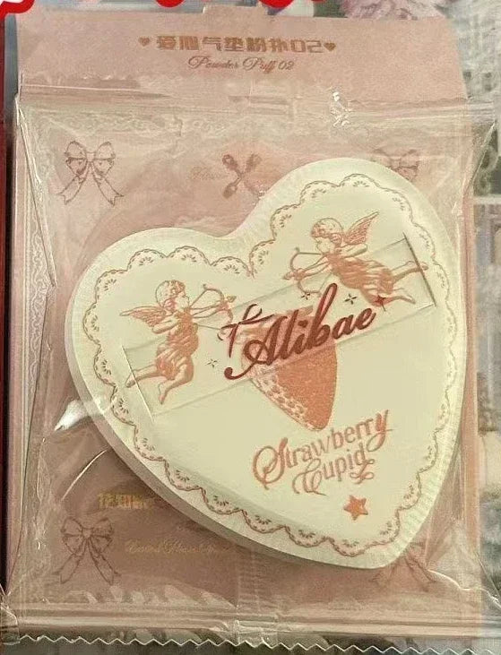 Flower Knows Heart Powder Puff