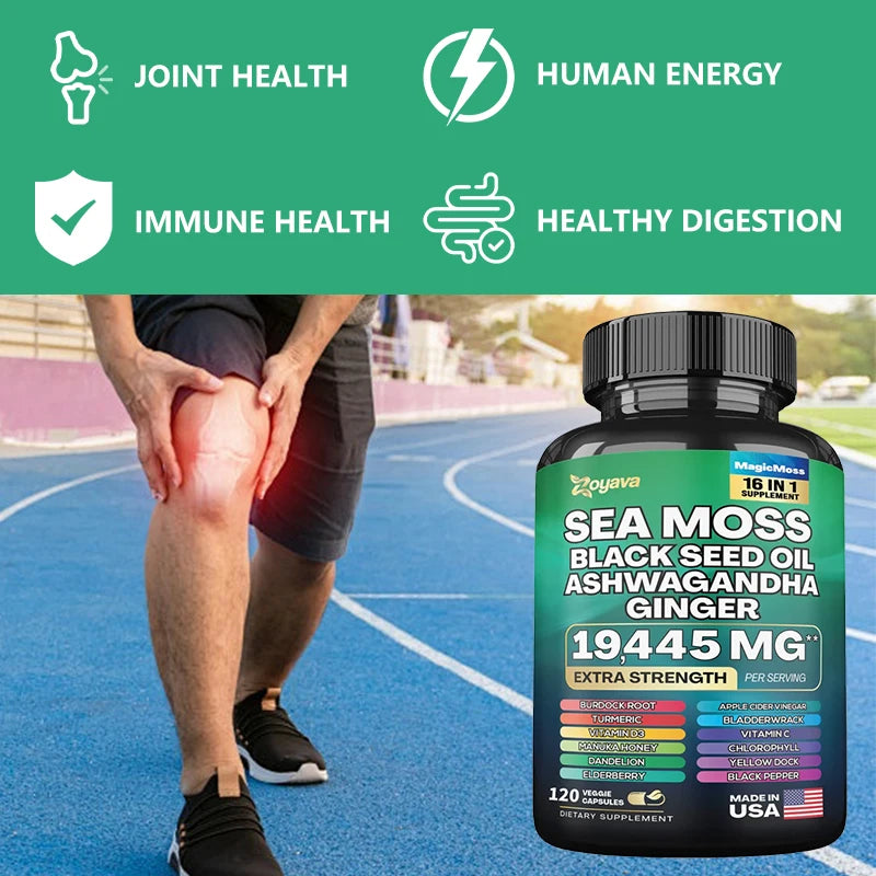 Sea Moss & Black Seed Capsules