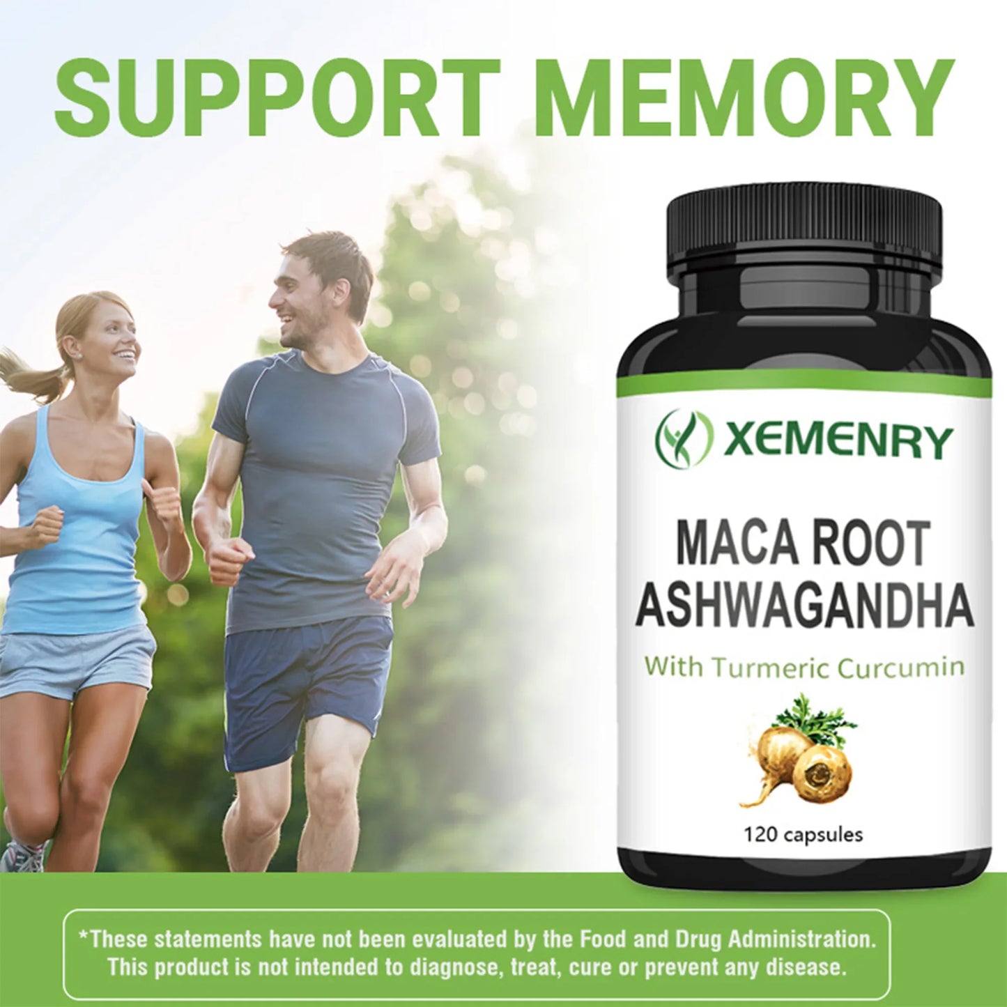 Maca Ashwagandha Capsules – Stress & Energy Boost