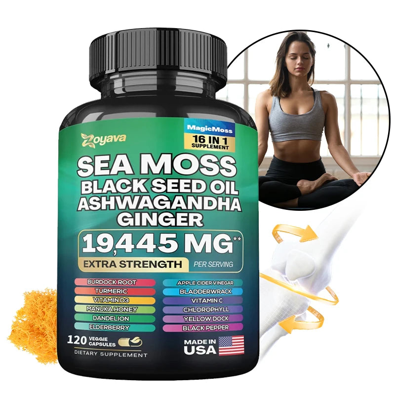 Sea Moss & Black Seed Capsules
