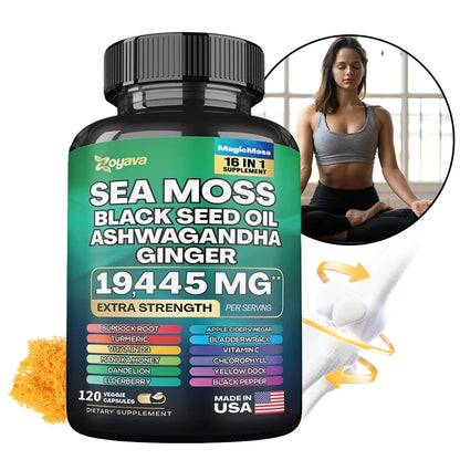 Sea Moss & Black Seed Capsules