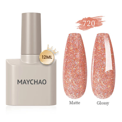 MAYCHAO 12ML UV LED Semi-Permanent Gel Polish