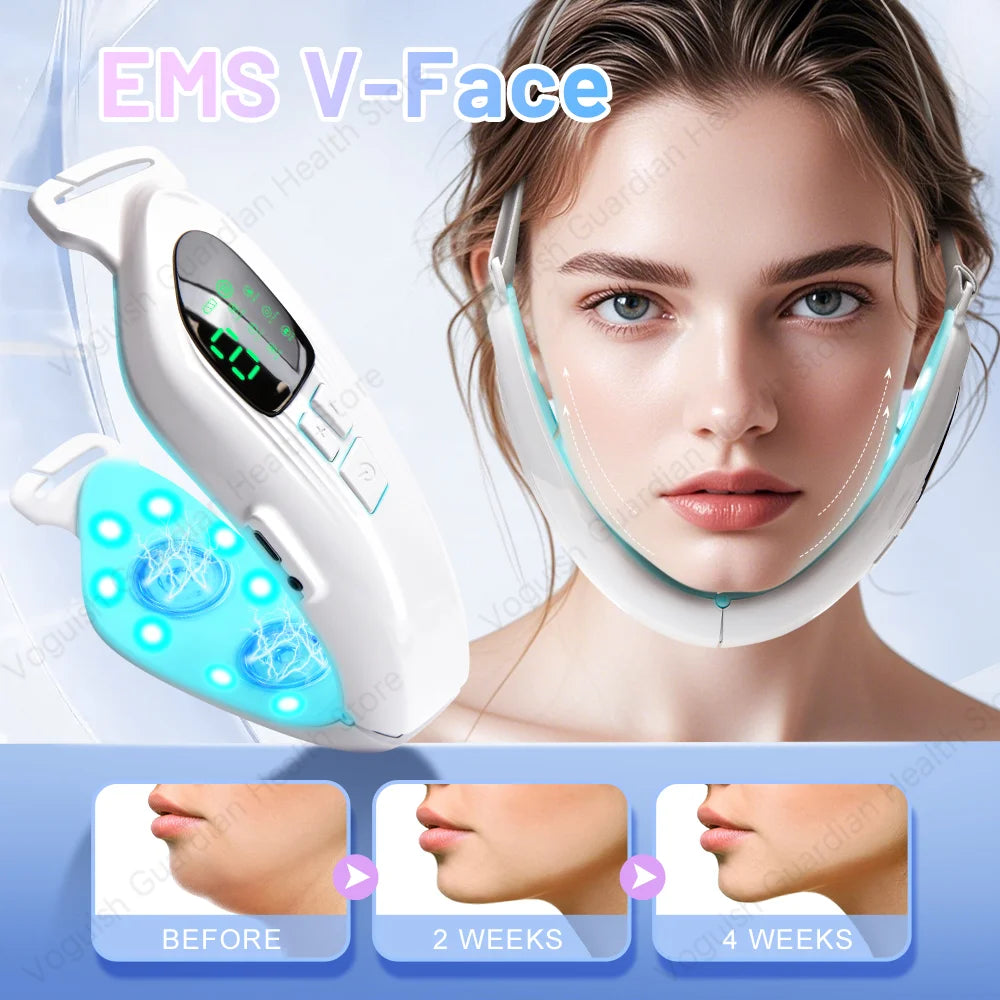 Face Lifting & Double Chin Remover EMS Massager
