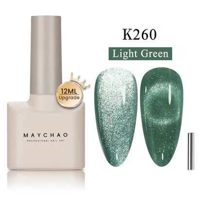 MAYCHAO Galaxy Cat Eye Magnetic Gel Polish