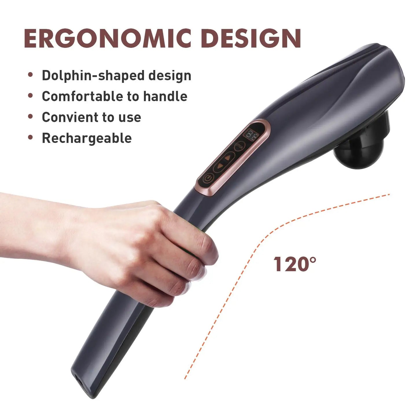 6-Head Vibrating Body Massager