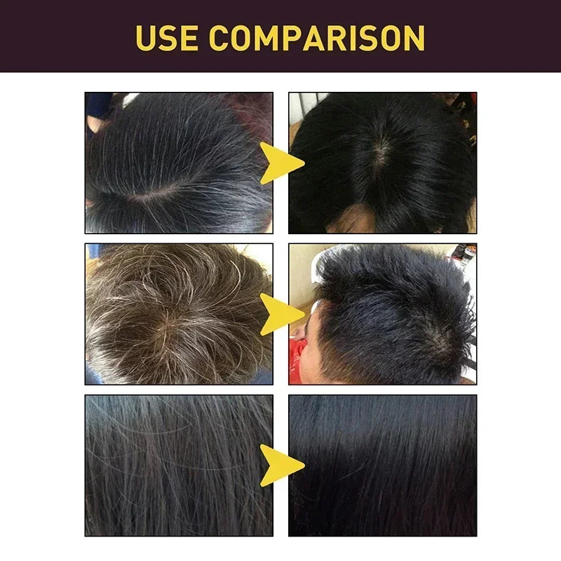 Black Hair Dye Shampoo 3-in-1 – 100ml