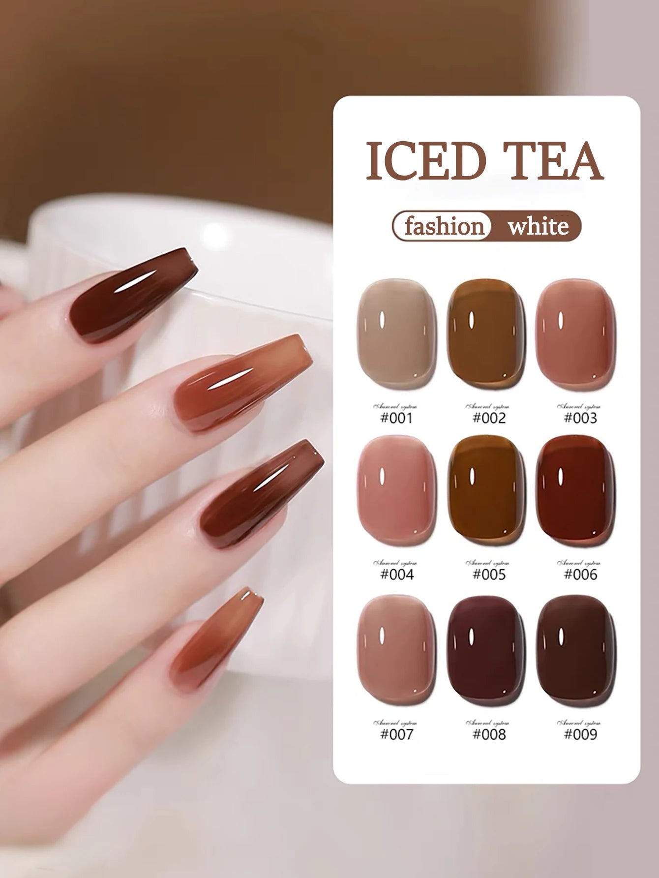 WS Black Glass Cat Eye Magnetic Gel Polish