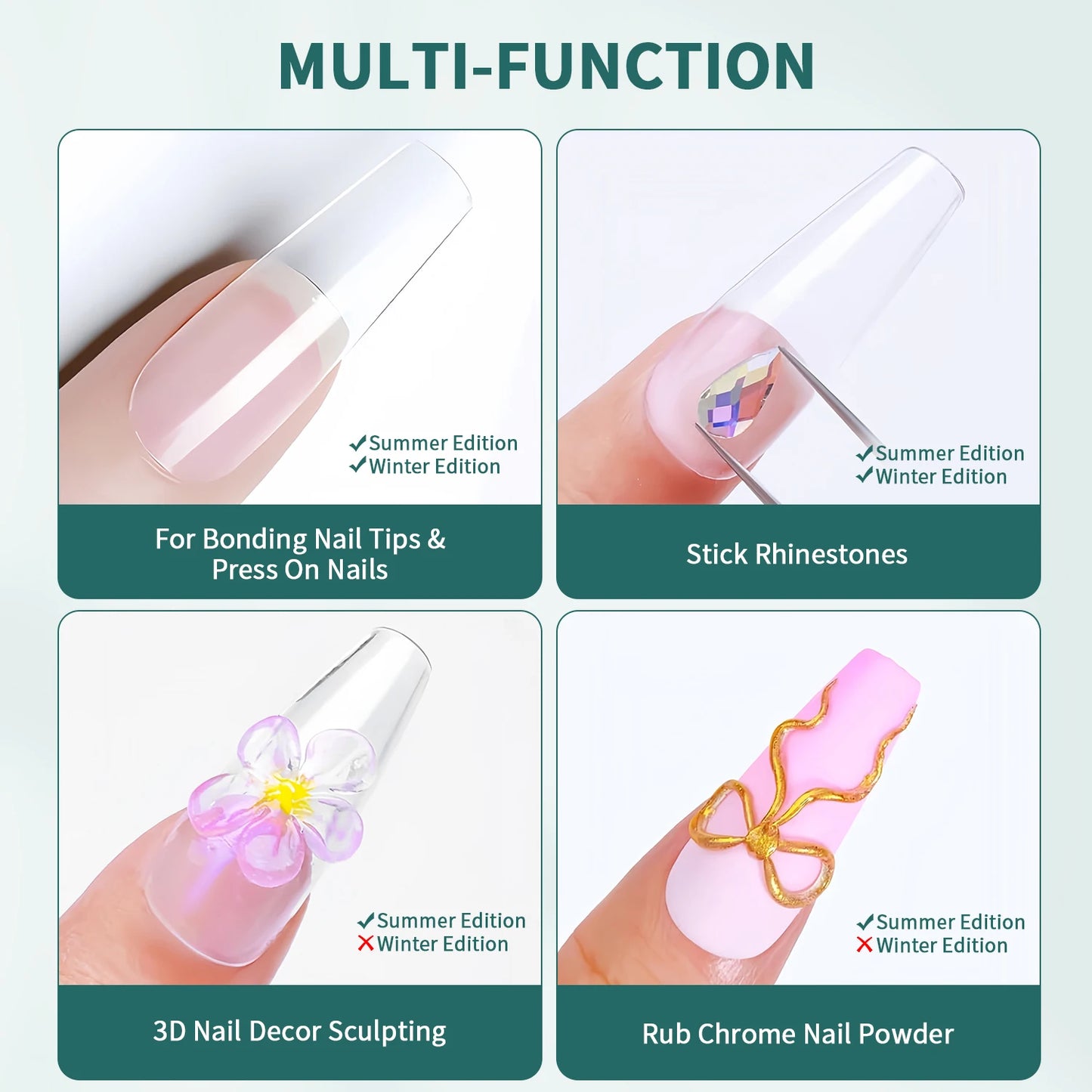 Nailpop Soft Nail Tips Gel