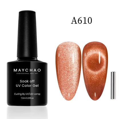 MAYCHAO Galaxy Cat Eye Magnetic Gel Polish