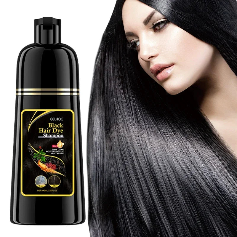 Black Hair Dye Shampoo 3-in-1 – 100ml