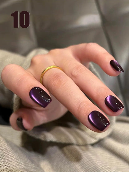 MIANEL 12ml Green Cat Eye Magnetic Gel Polish