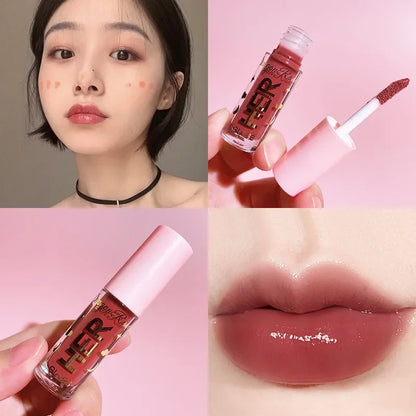 Moisturizing Glitter Lip Gloss – Non-Stick Liquid Lipstick
