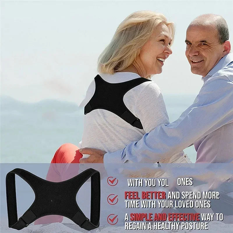 Adjustable Back Posture Support Brace
