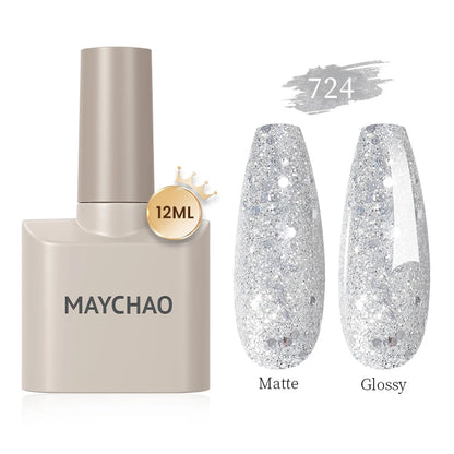 MAYCHAO 12ML UV LED Semi-Permanent Gel Polish