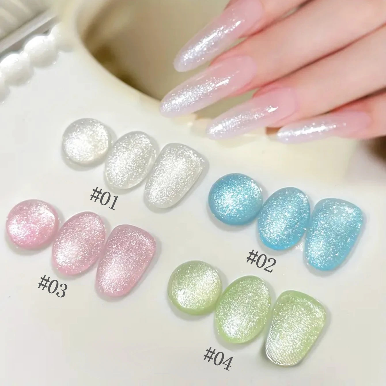 Fairy Glitter Gel Nail Polish Set