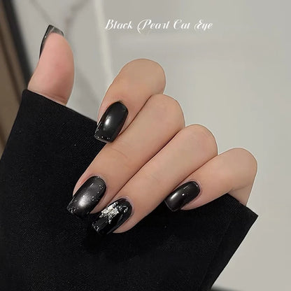 WS Black Glass Cat Eye Magnetic Gel Polish