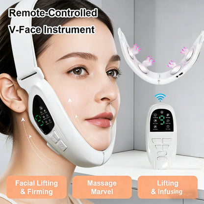Face Lifting & Double Chin Remover EMS Massager
