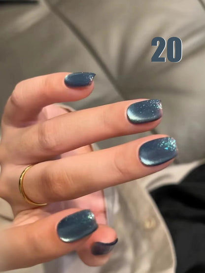 MIANEL 12ml Green Cat Eye Magnetic Gel Polish