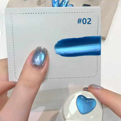 MIANEL 12ml Green Cat Eye Magnetic Gel Polish