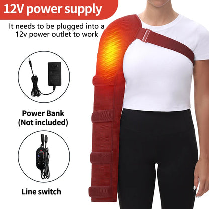 Heated Shoulder Support with Vibration
