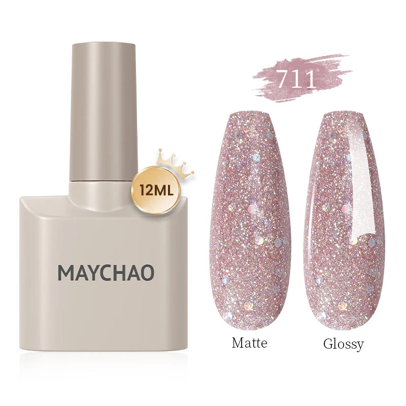 MAYCHAO 12ML UV LED Semi-Permanent Gel Polish