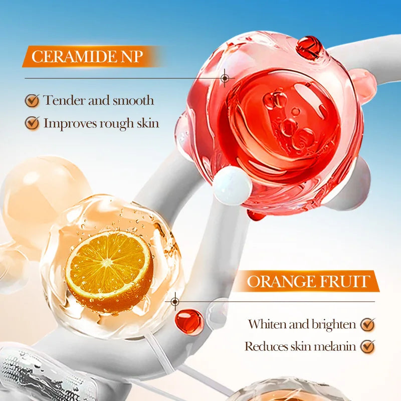 Orange Exfoliating Peeling Gel Facial Scrub