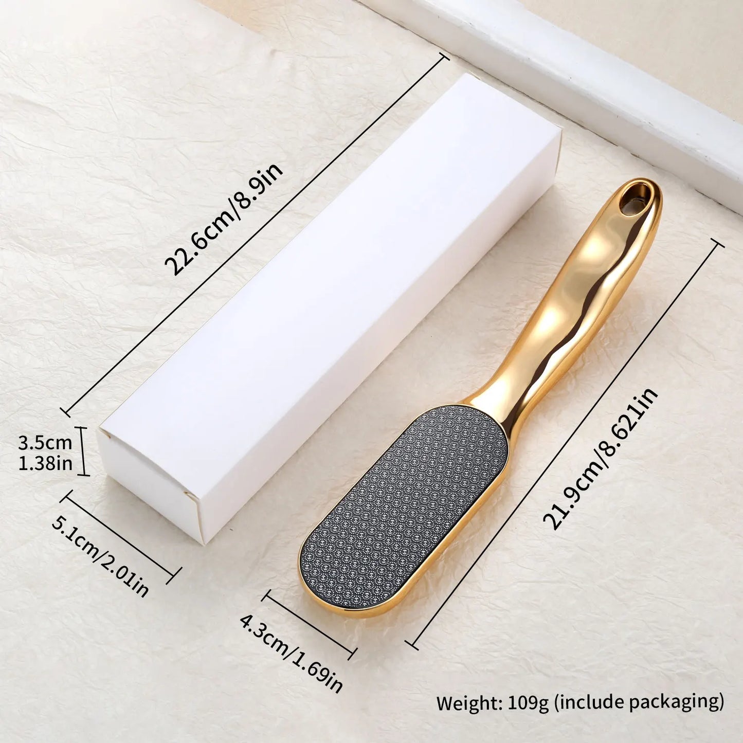 Glass Foot File – Dead Skin Remover for Home & Salon