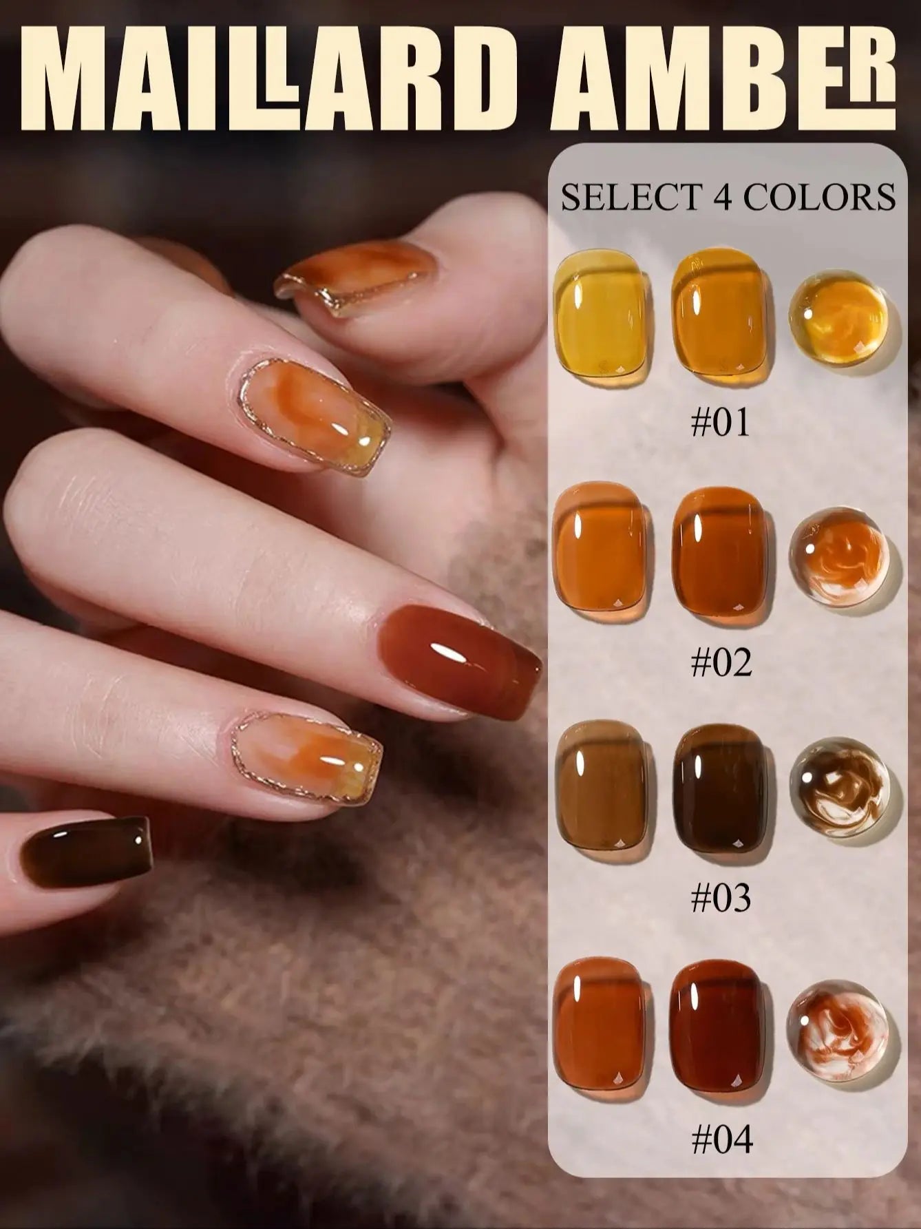 WS Black Glass Cat Eye Magnetic Gel Polish