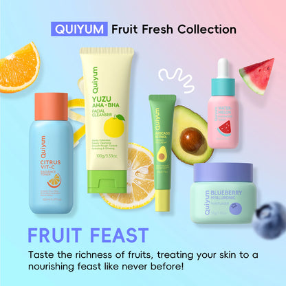 QUIYUM Fruit Fresh Brightening & Hydrating Skincare Set