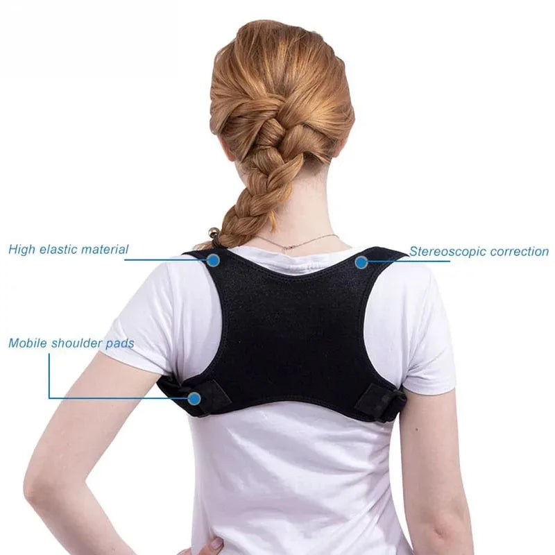 Adjustable Back Posture Support Brace