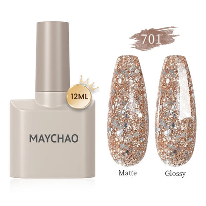 MAYCHAO 12ML UV LED Semi-Permanent Gel Polish