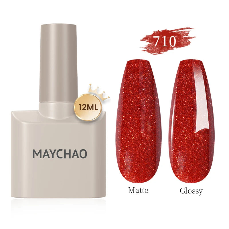 MAYCHAO 12ML UV LED Semi-Permanent Gel Polish