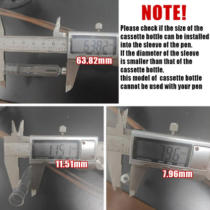 3ml Insulin Pen Cartridges – 10pcs