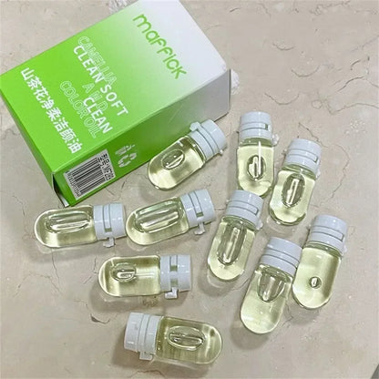 Portable Camellia Cleansing Oil Balm Capsules