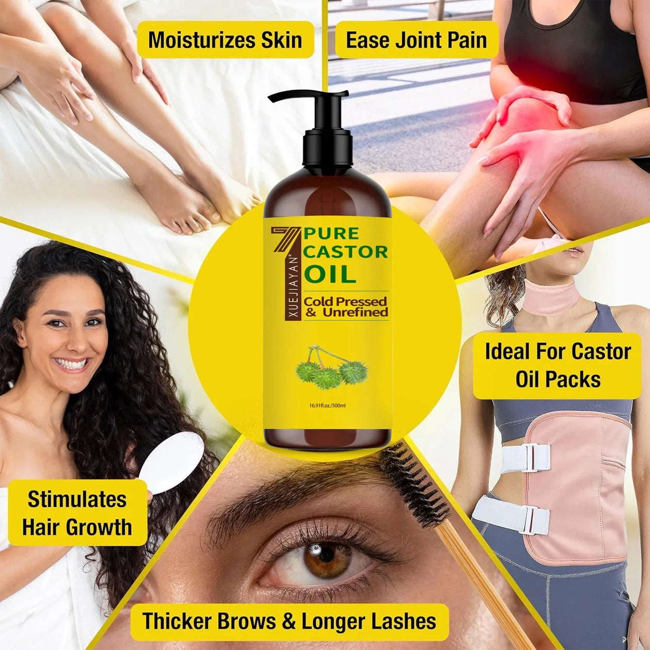 Cold Pressed Castor Oil