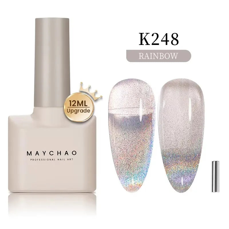 MAYCHAO Galaxy Cat Eye Magnetic Gel Polish