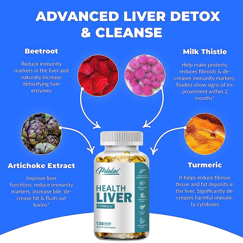 Fatty Liver Detox & Liver Support Supplement